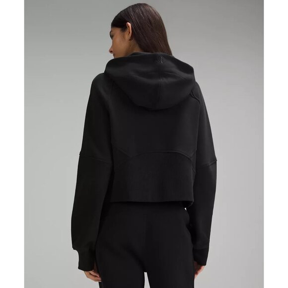lululemon athletica Sweaters - NWT Lululemon Scuba Oversized Half Zip Hoodie Sweater in Black Sz 10
